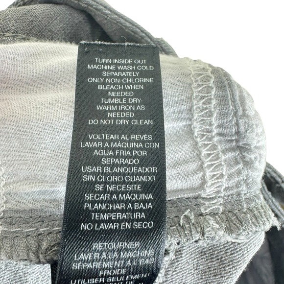 Chico's So Lifting So Slimming Gray Mid Rise Straight Leg Jeans Cotton Blend 8 - Picture 6 of 6